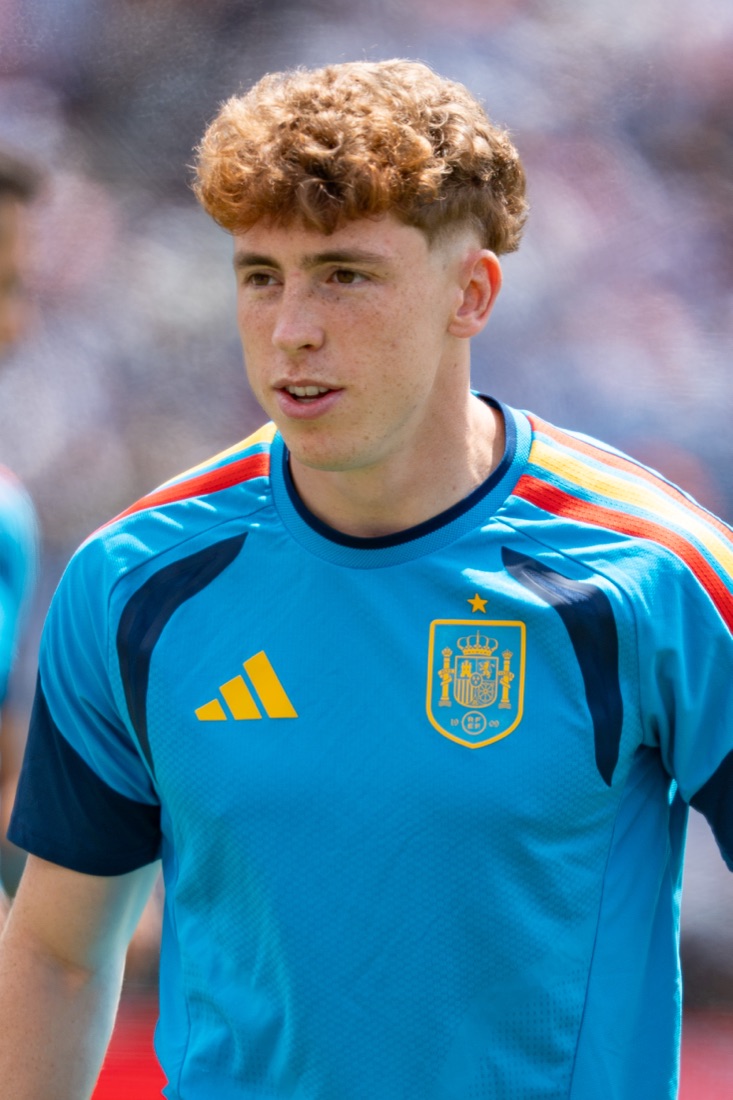Víctor Muñoz con la selección española